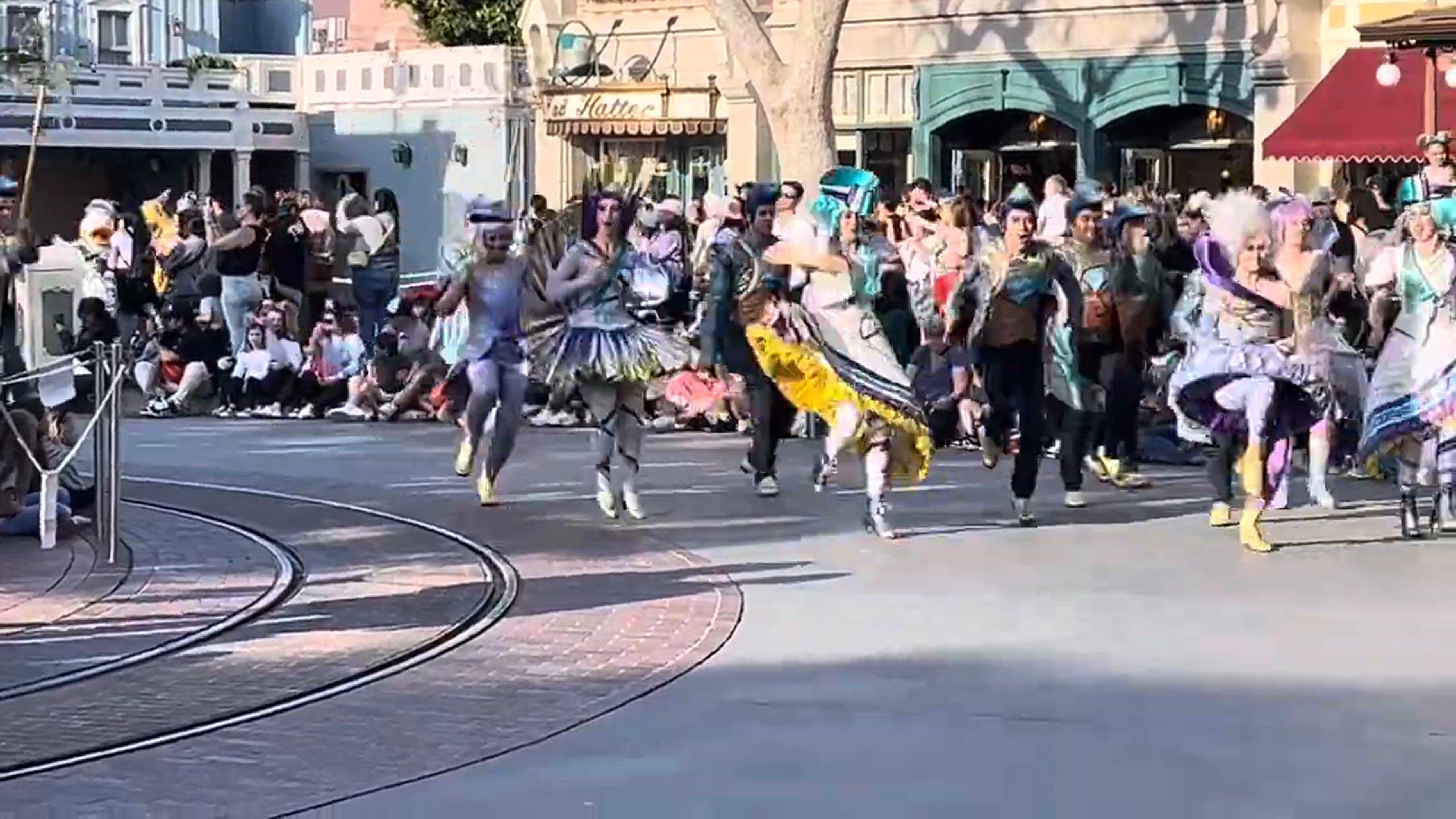 'Video thumbnail for Disneyland Magic Happens with a Music Twist 🪄 #disneyland #disneyparade #disney'