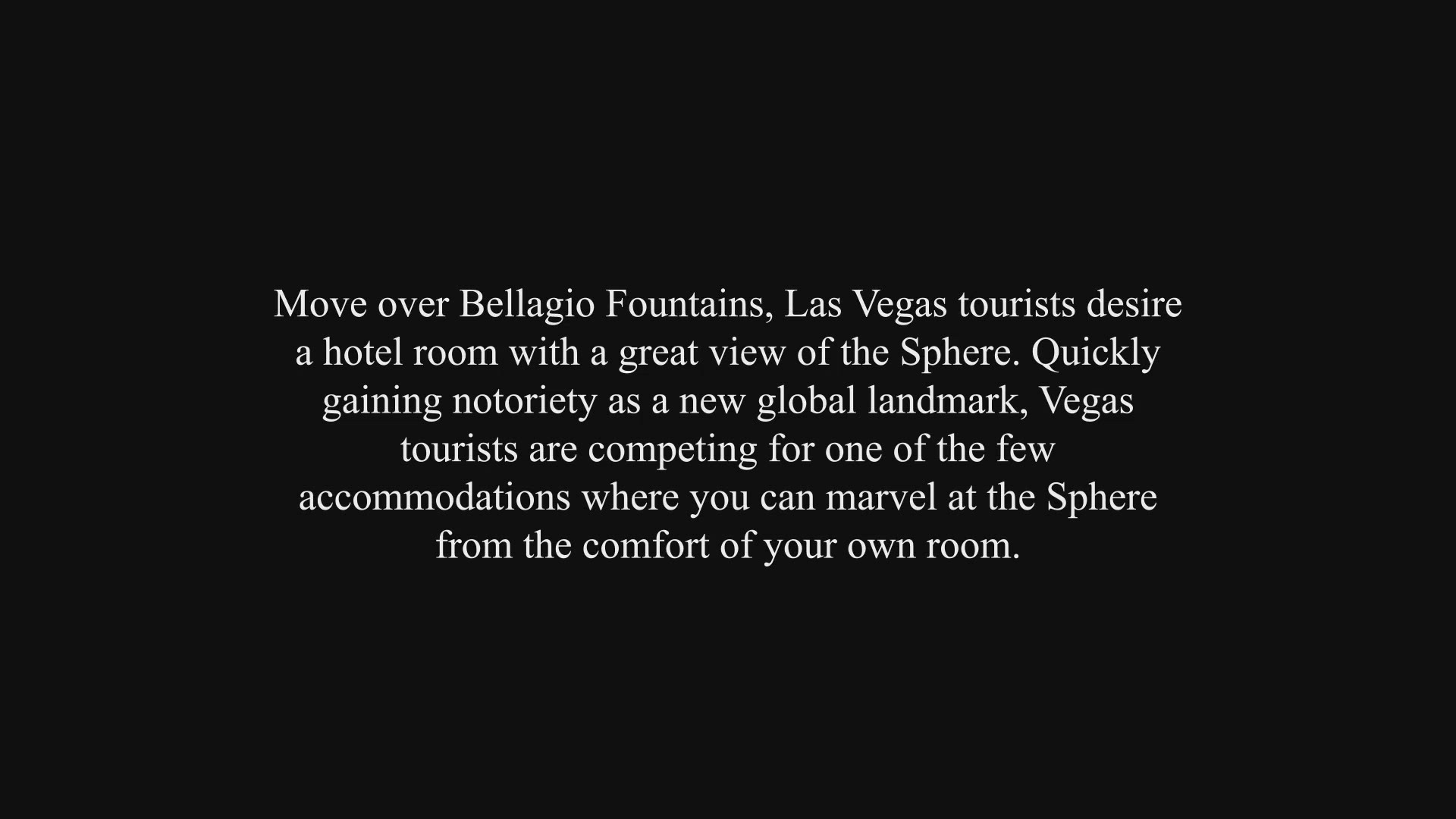 Video thumbnail for 9 Hotels With the Best Views of the Sphere