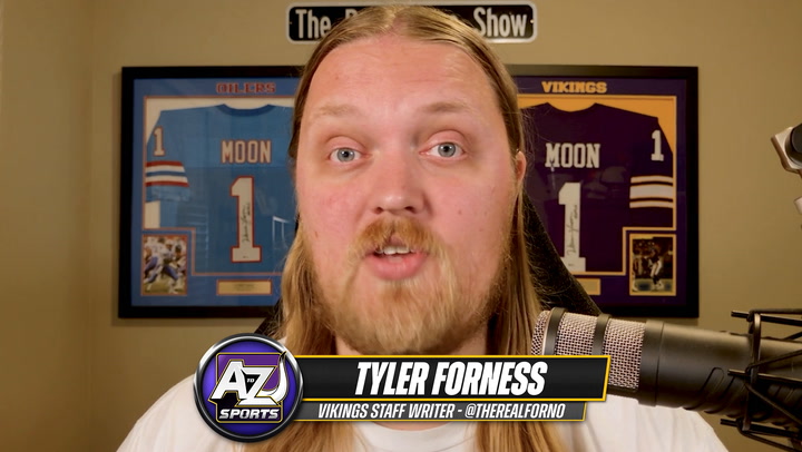 'Video thumbnail for Hot Take: Justin Jefferson passes Randy Moss in Vikings receiving yards'