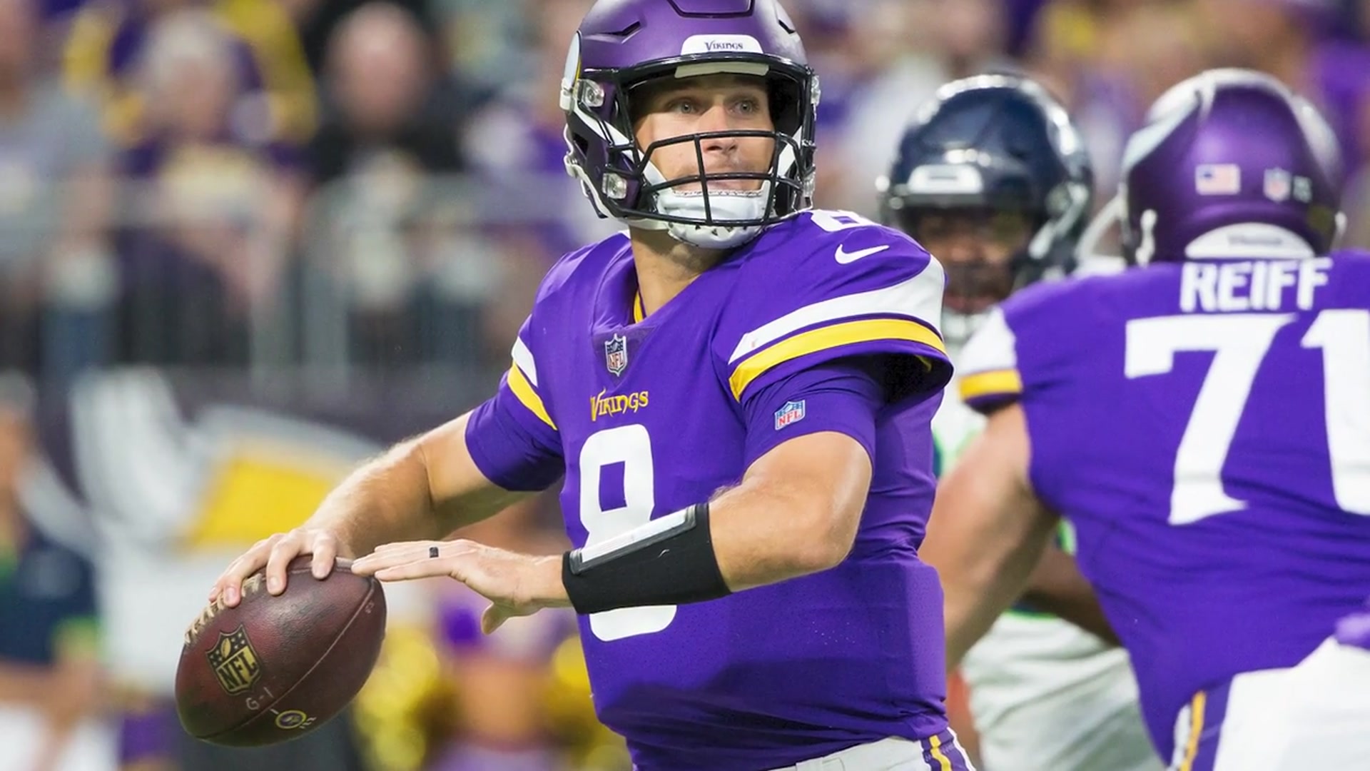 'Video thumbnail for Hot Take: Justin Jefferson passes Randy Moss in Vikings receiving yards'