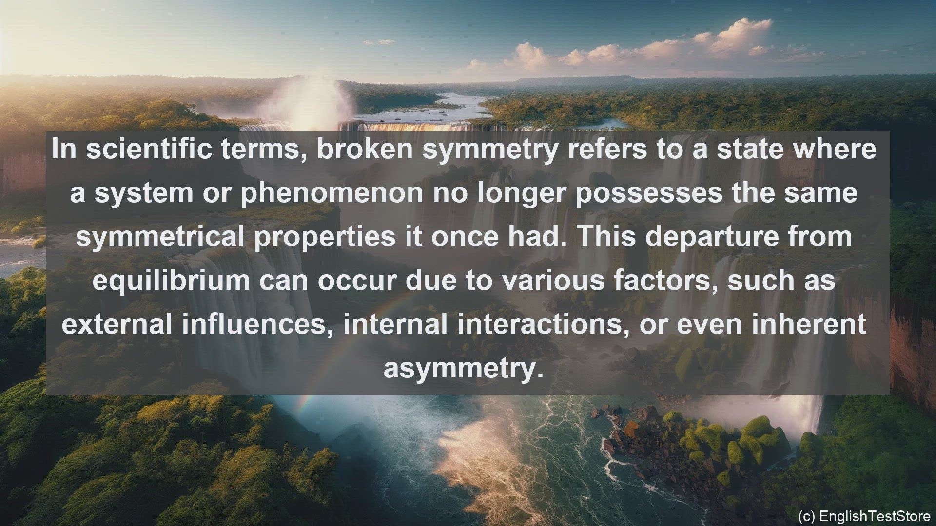 'Video thumbnail for Broken symmetry in science  definition and examples'