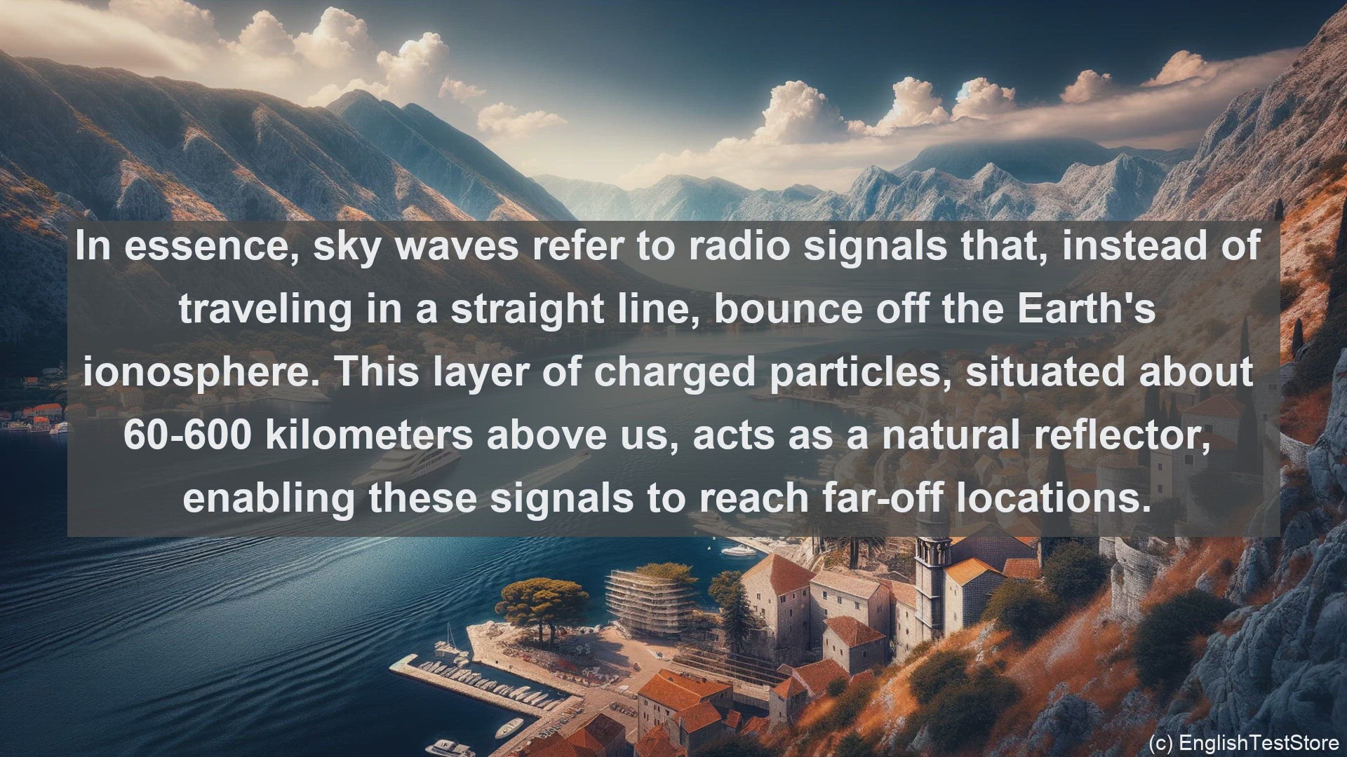 'Video thumbnail for Sky wave in science  definition and examples'