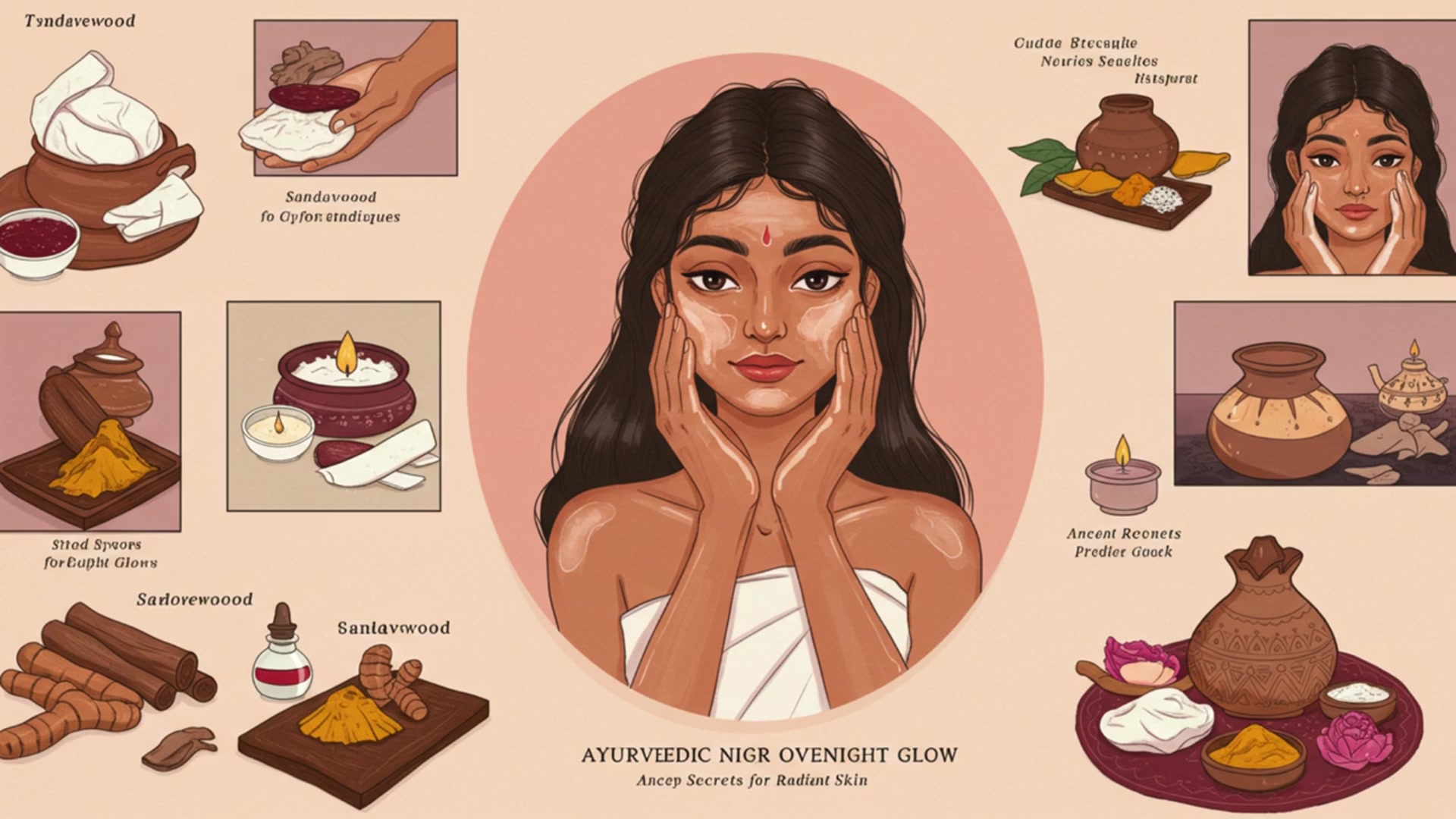 Video thumbnail for Ayurvedic Night Routines for Overnight Glow: Ancient Secrets for Radiant Skin While You Sleep