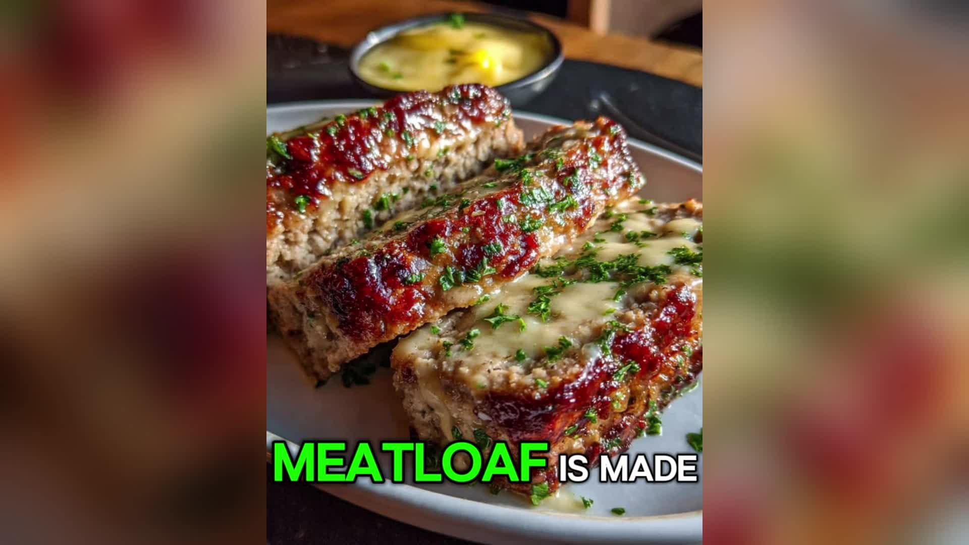 Video thumbnail for Melt-in-Your-Mouth Garlic Parmesan Chicken Meatloaf