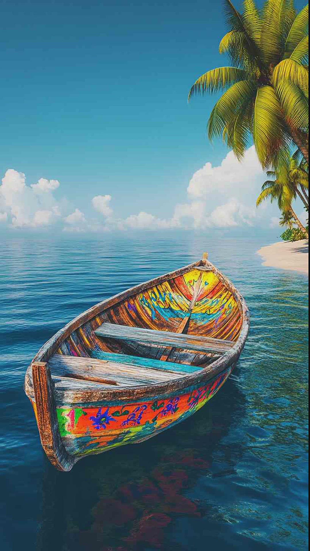 'Video thumbnail for blue water image boat 4k hd wallpapers'