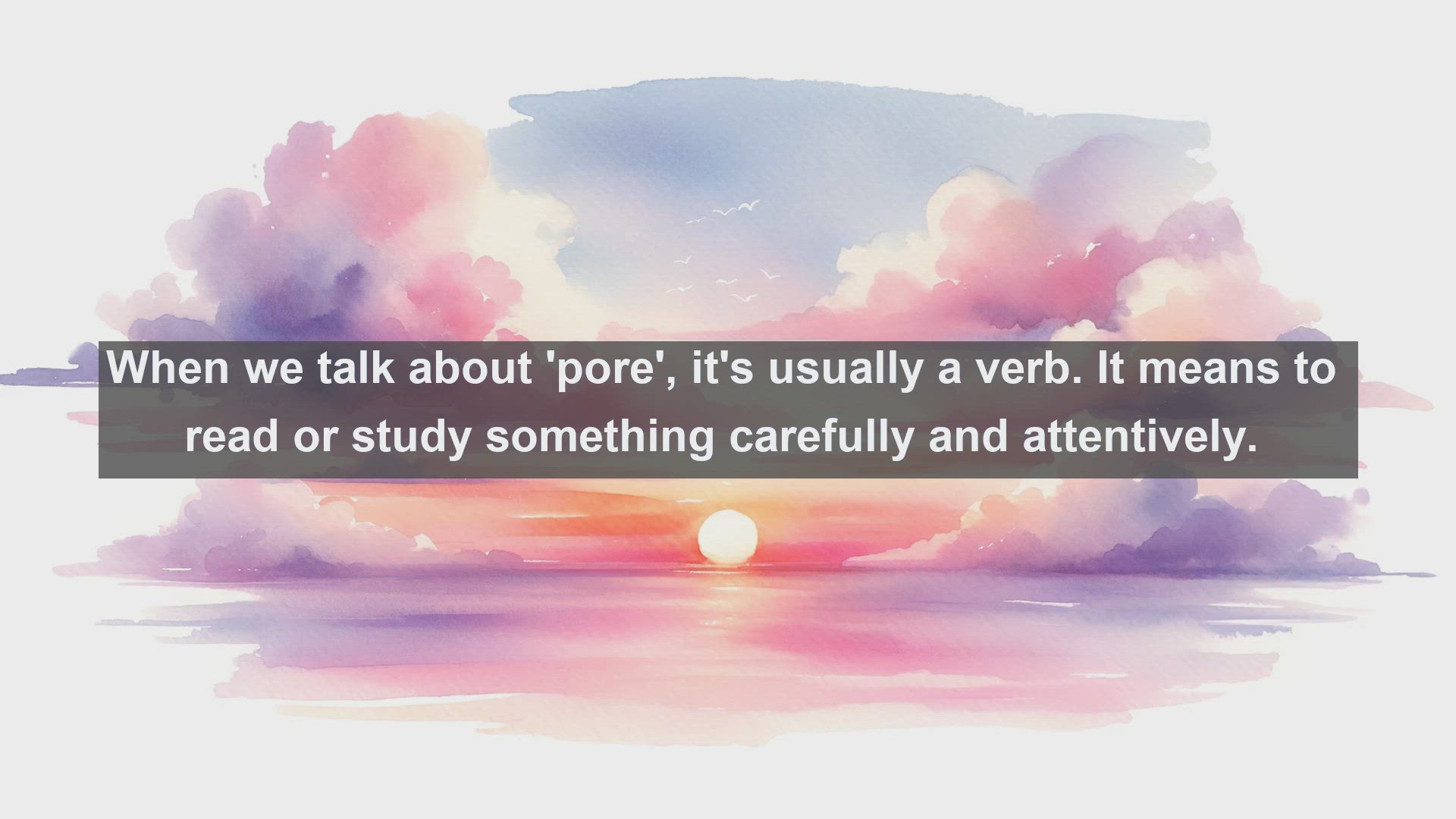 'Video thumbnail for Did You Know Pore vs Pour You May Use It Incorrectly '