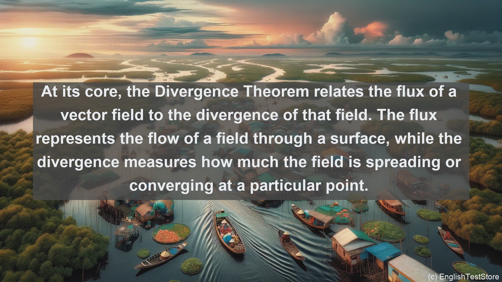 'Video thumbnail for Divergence theorem in science  definition and examples'