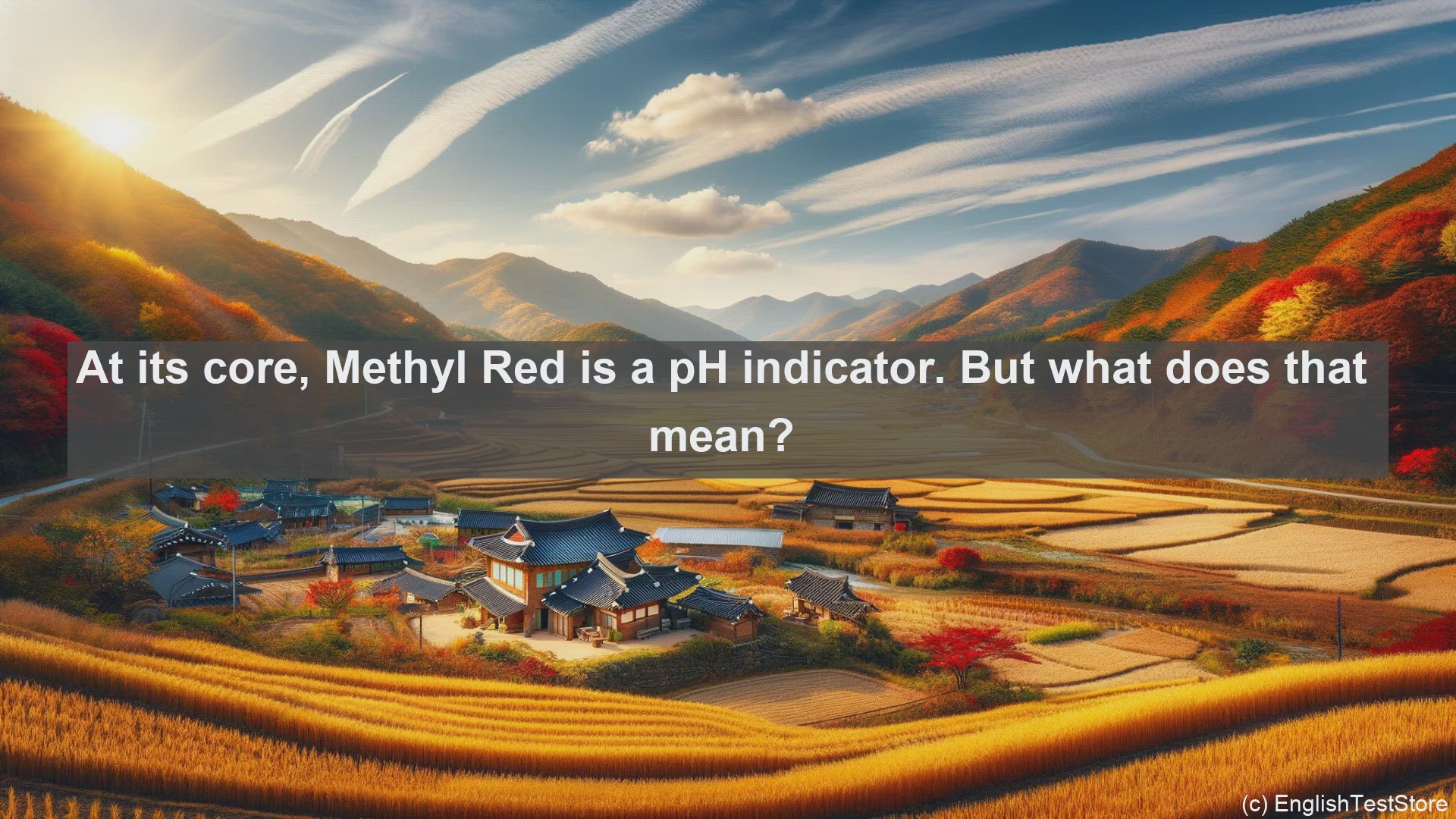 'Video thumbnail for Methyl red in science  definition and examples'