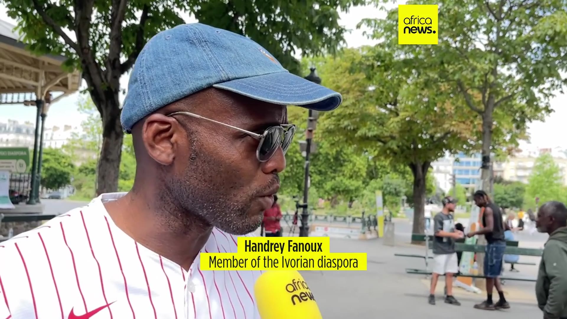 'Video thumbnail for Ivorian diaspora in Paris calls for democratic and inclusive presidential election in October'