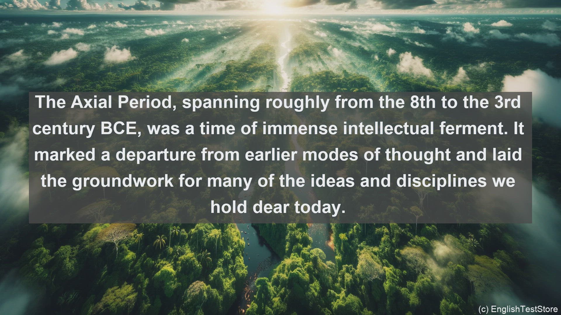'Video thumbnail for Axial period in science  definition and examples'