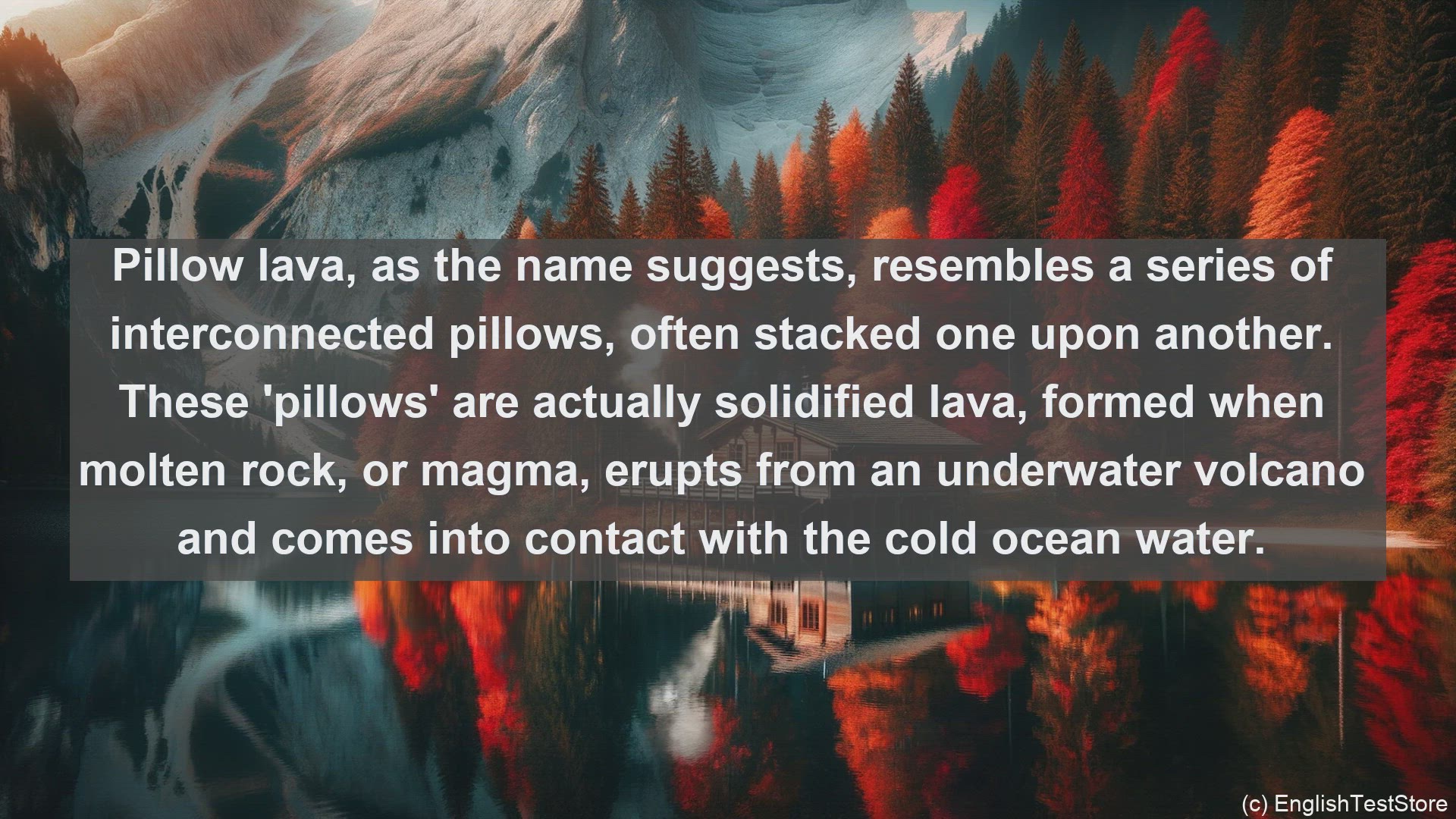 'Video thumbnail for Pillow lava in science  definition and examples'