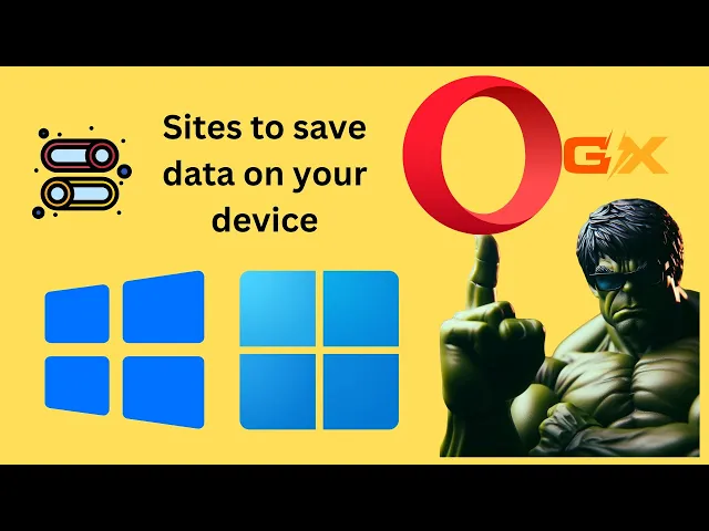 'Video thumbnail for How to Allow or Block 'Sites to save data on your device' in Opera GX on Windows 11 or 10?'