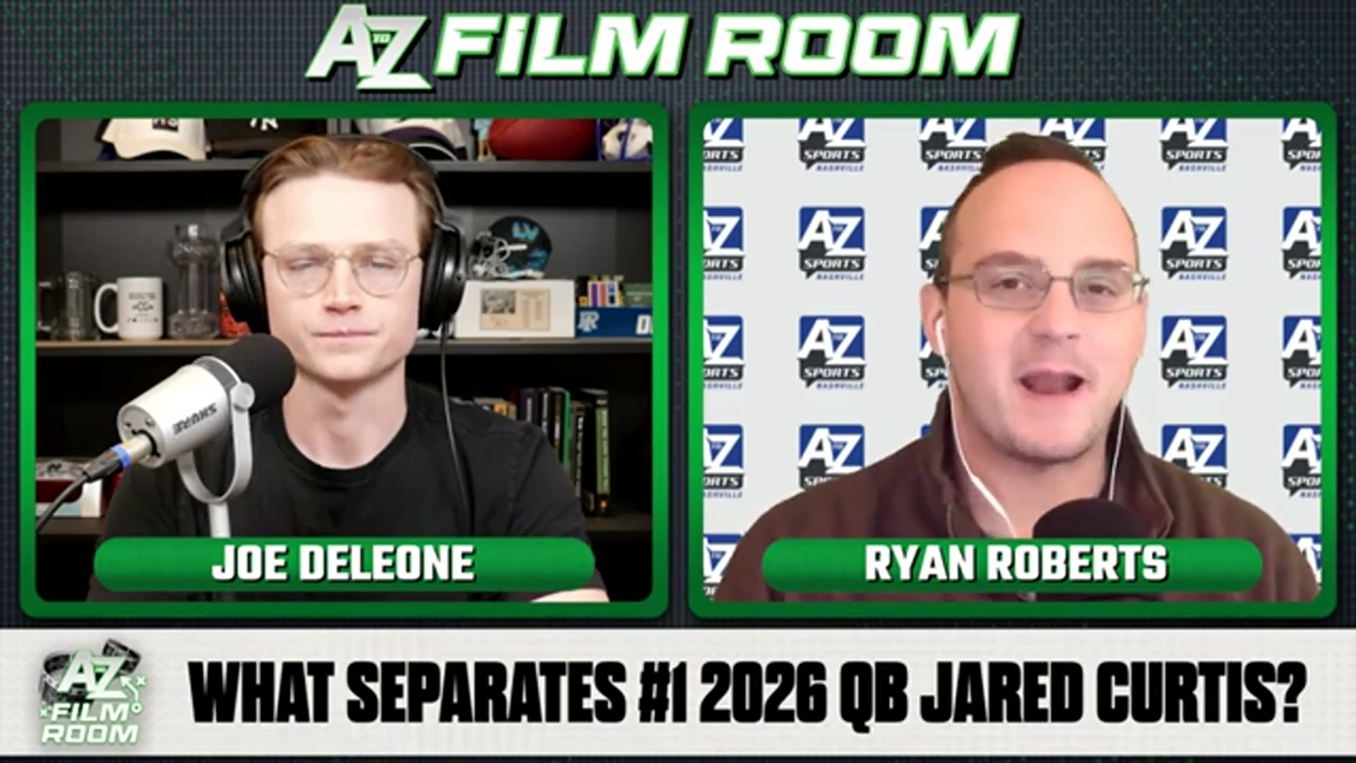 'Video thumbnail for a to z sports film room: jared curtis: the next matthew stafford? | 2026 qb prospect breakdown'