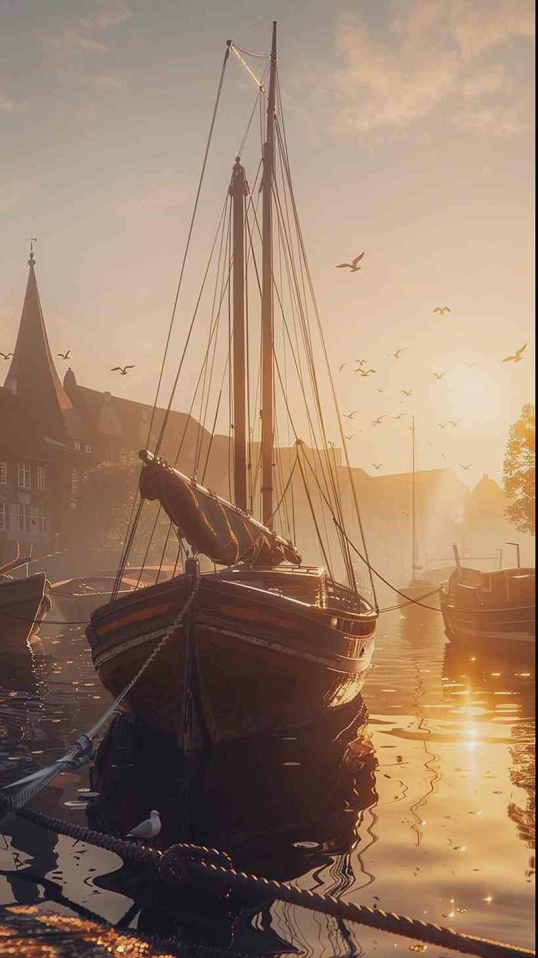 'Video thumbnail for viking yacht wallpaper'