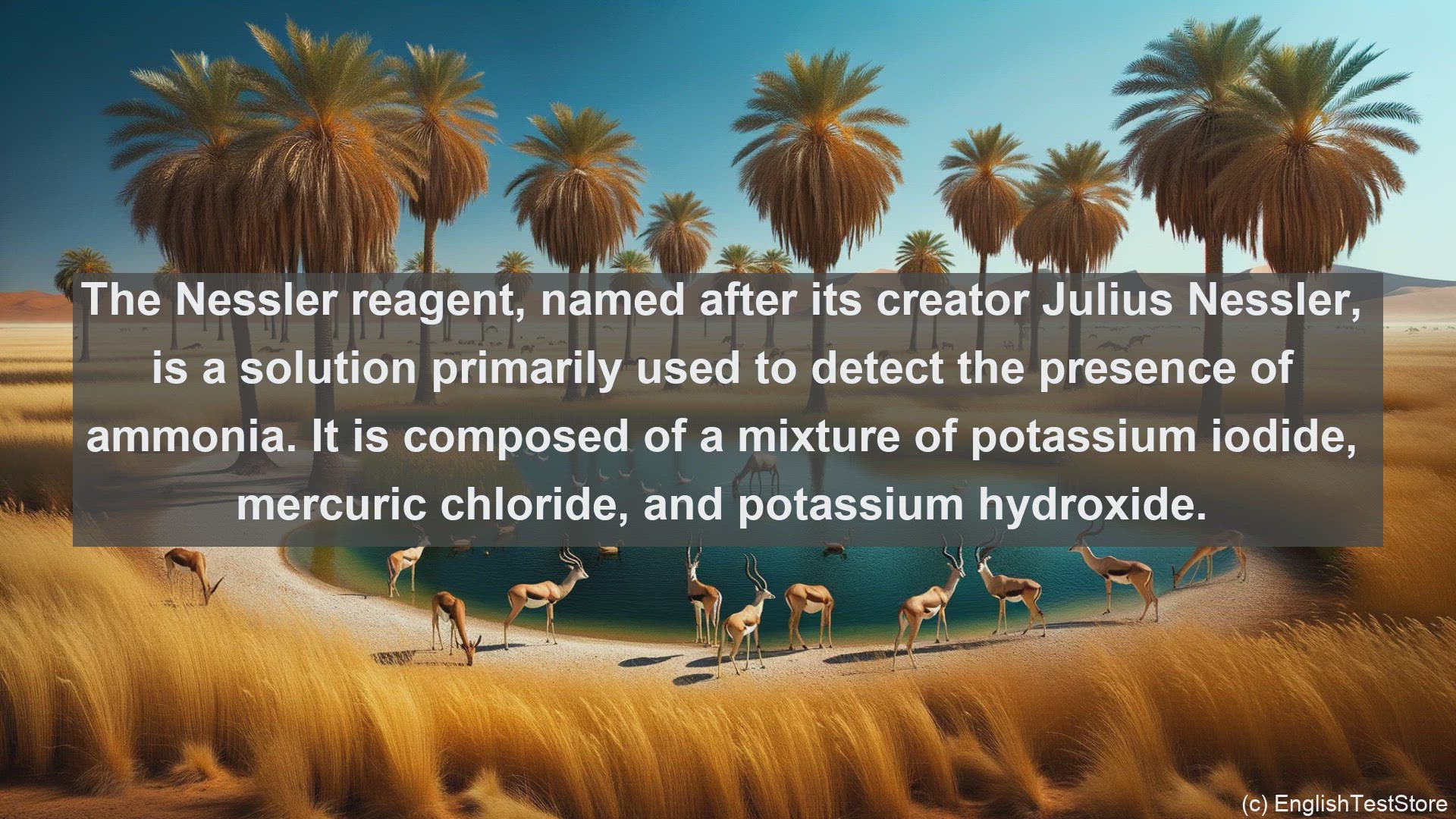 'Video thumbnail for Nessler reagent in science  definition and examples'