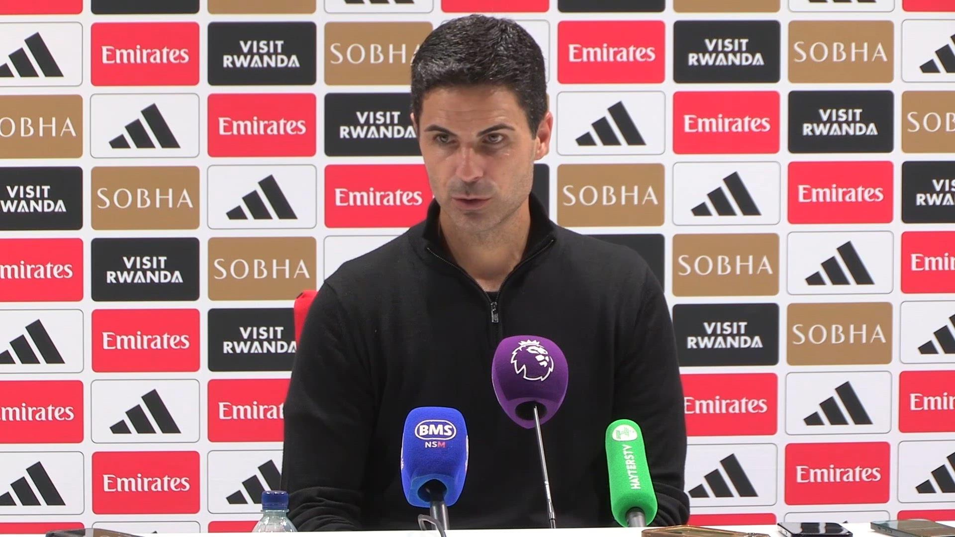 Video thumbnail for Arteta worried about Odegaard after latest injury setback in 2-0 win over West Ham