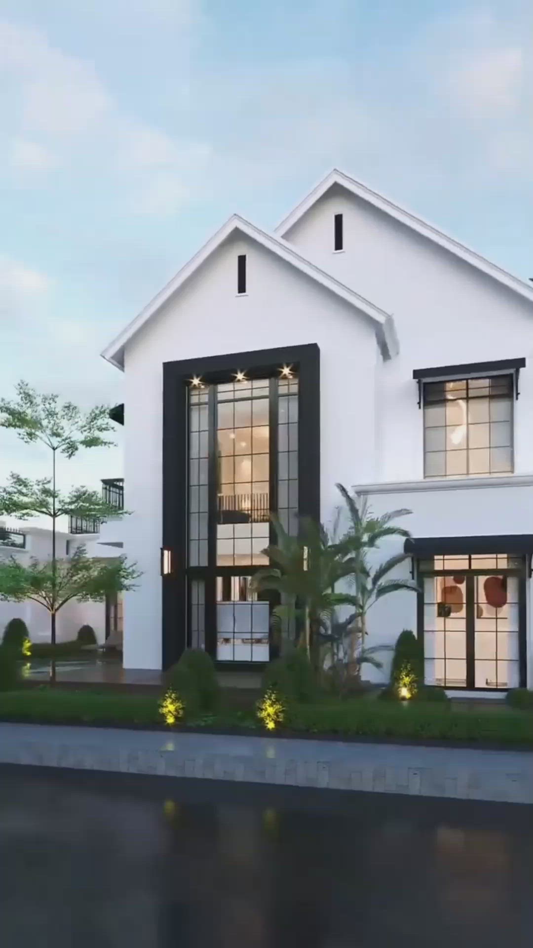 'Video thumbnail for 2 Floor Mediterranean House Design'