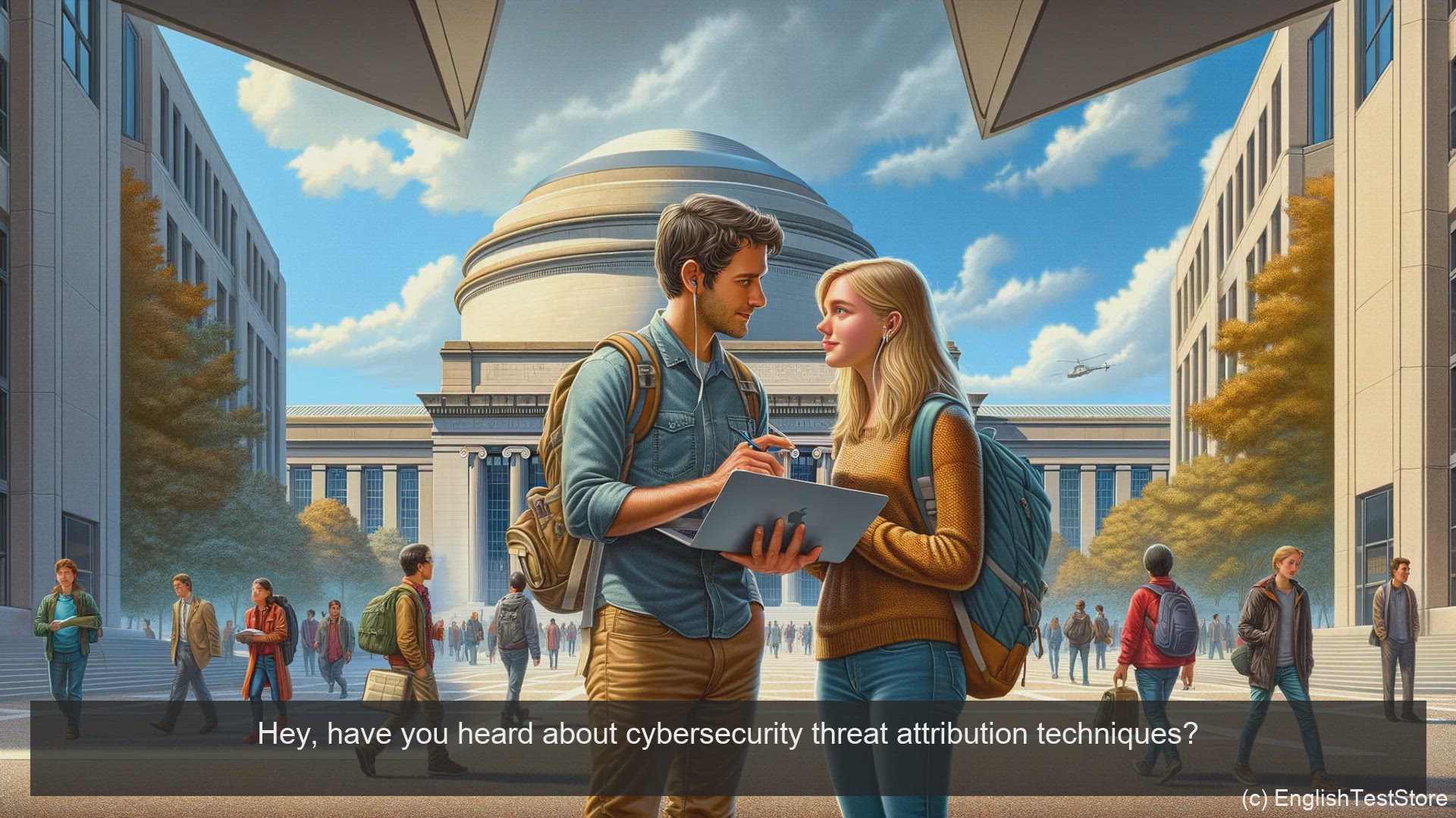 'Video thumbnail for English Conversation for Informatics Engineering: Cybersecurity Threat Attribution Techniques'