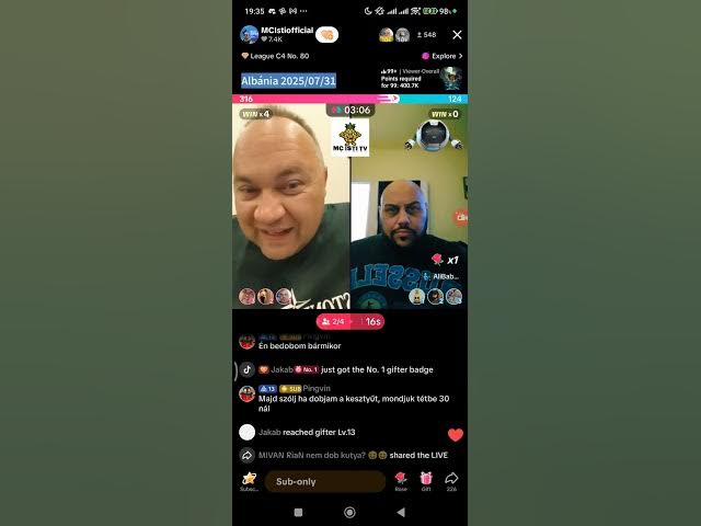 Video thumbnail for MC Isti - tiktok live Alival 07/31