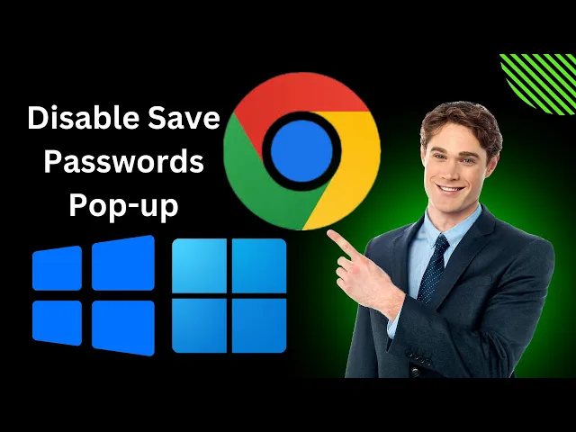 'Video thumbnail for How to Disable Save Passwords Pop-up Window in Google Chrome on Windows 11 or 10 | GearUpWindows'