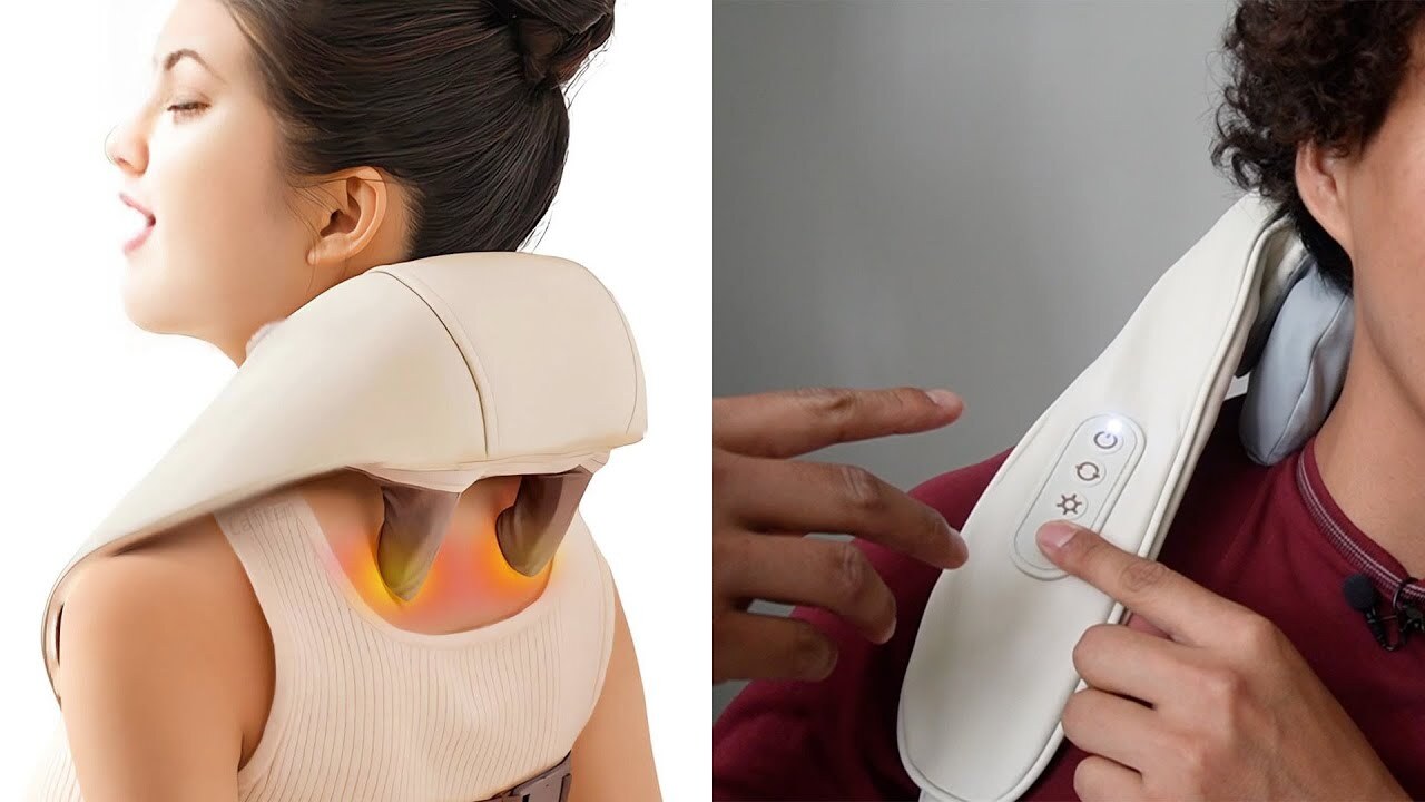 'Video thumbnail for Lalitar Neck Massager With Heat Review'