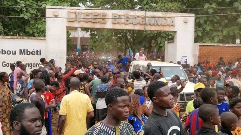 'Video thumbnail for Central African Republic declares three days of national mourning following stampede'
