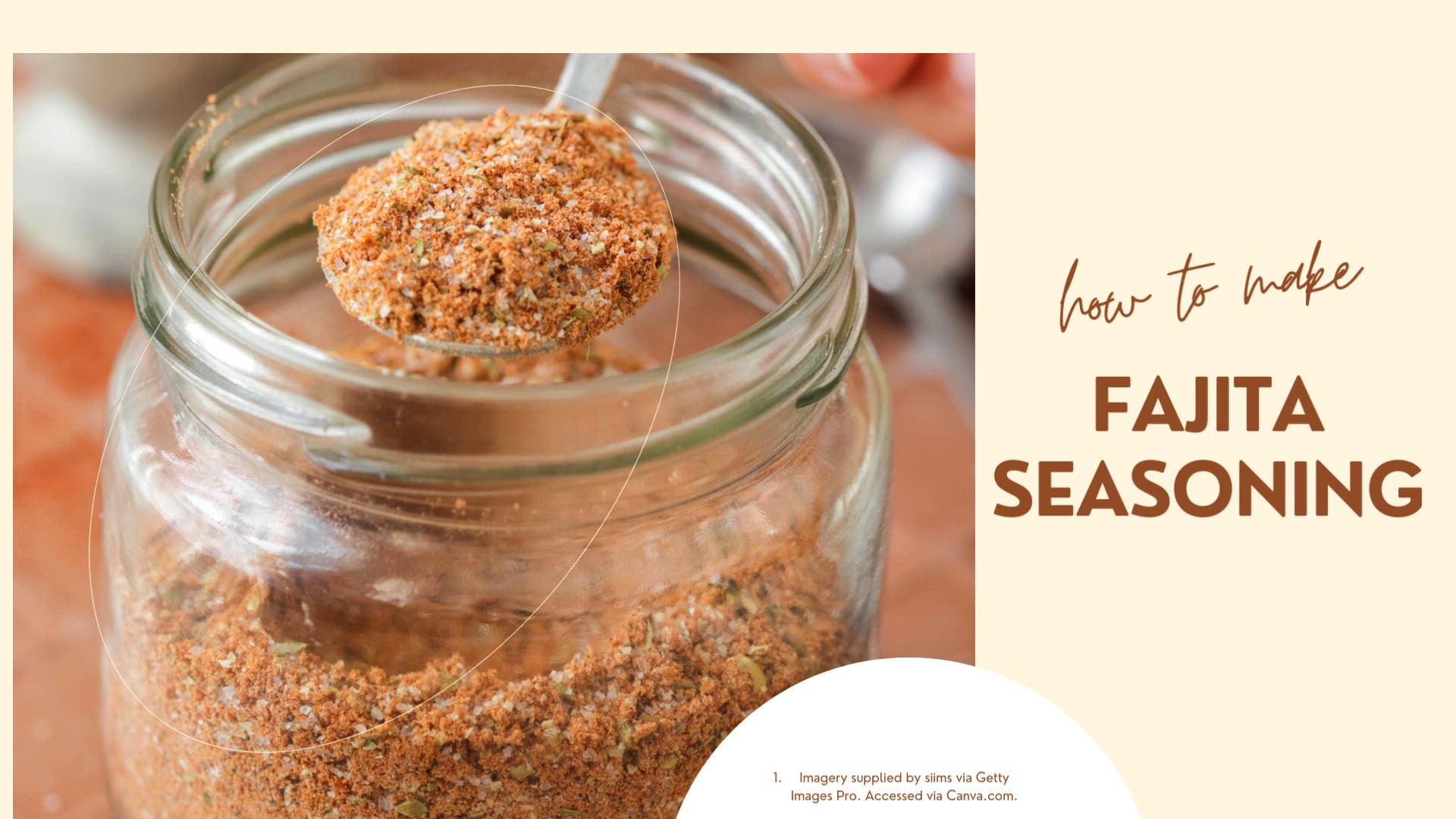 'Video thumbnail for Fajita Seasoning '