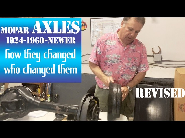 'Video thumbnail for Mopar axles, after 1959: How they changed, why, and who changed ’em'