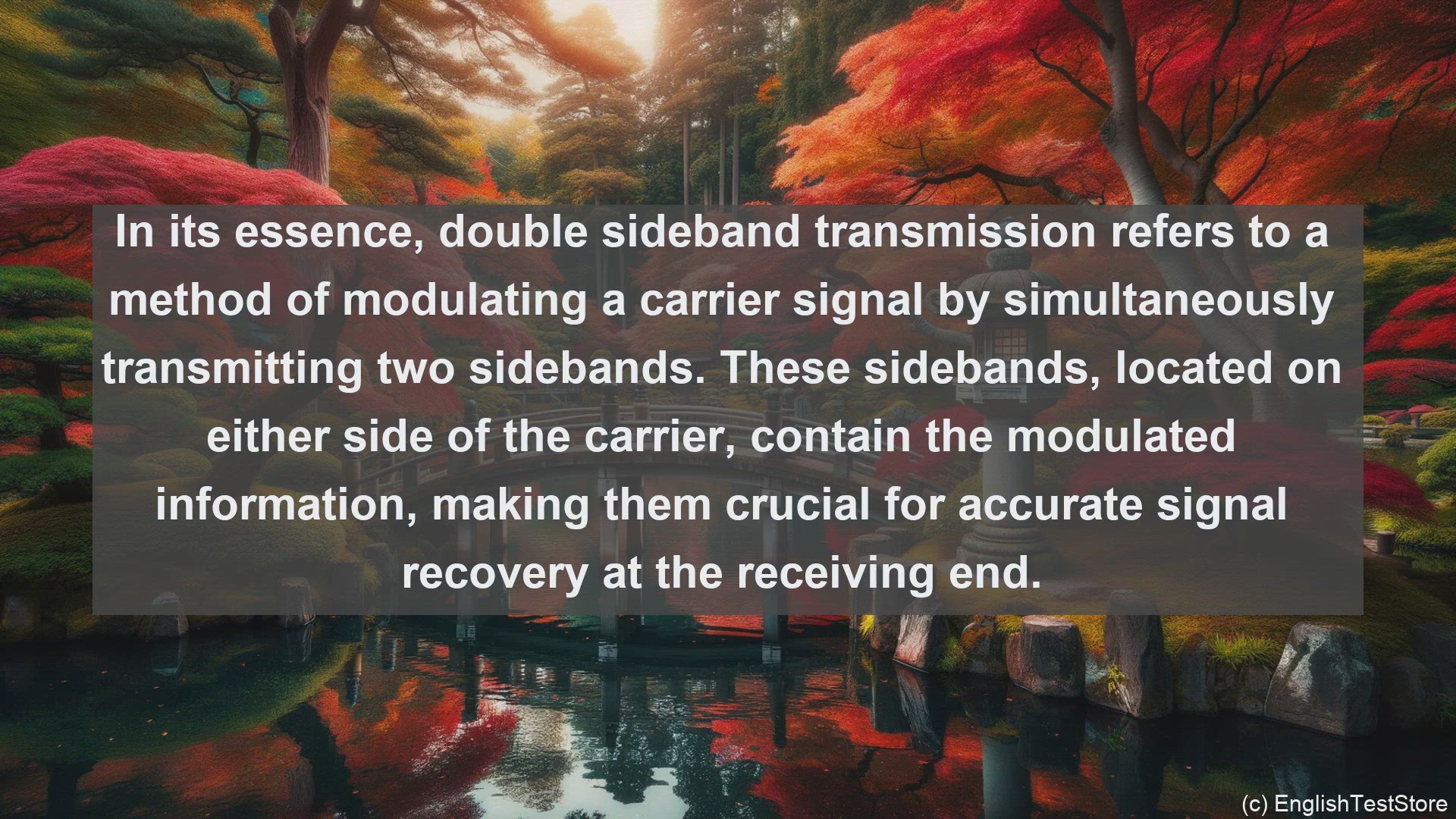 'Video thumbnail for Double sideband transmission in science  definition and examples'