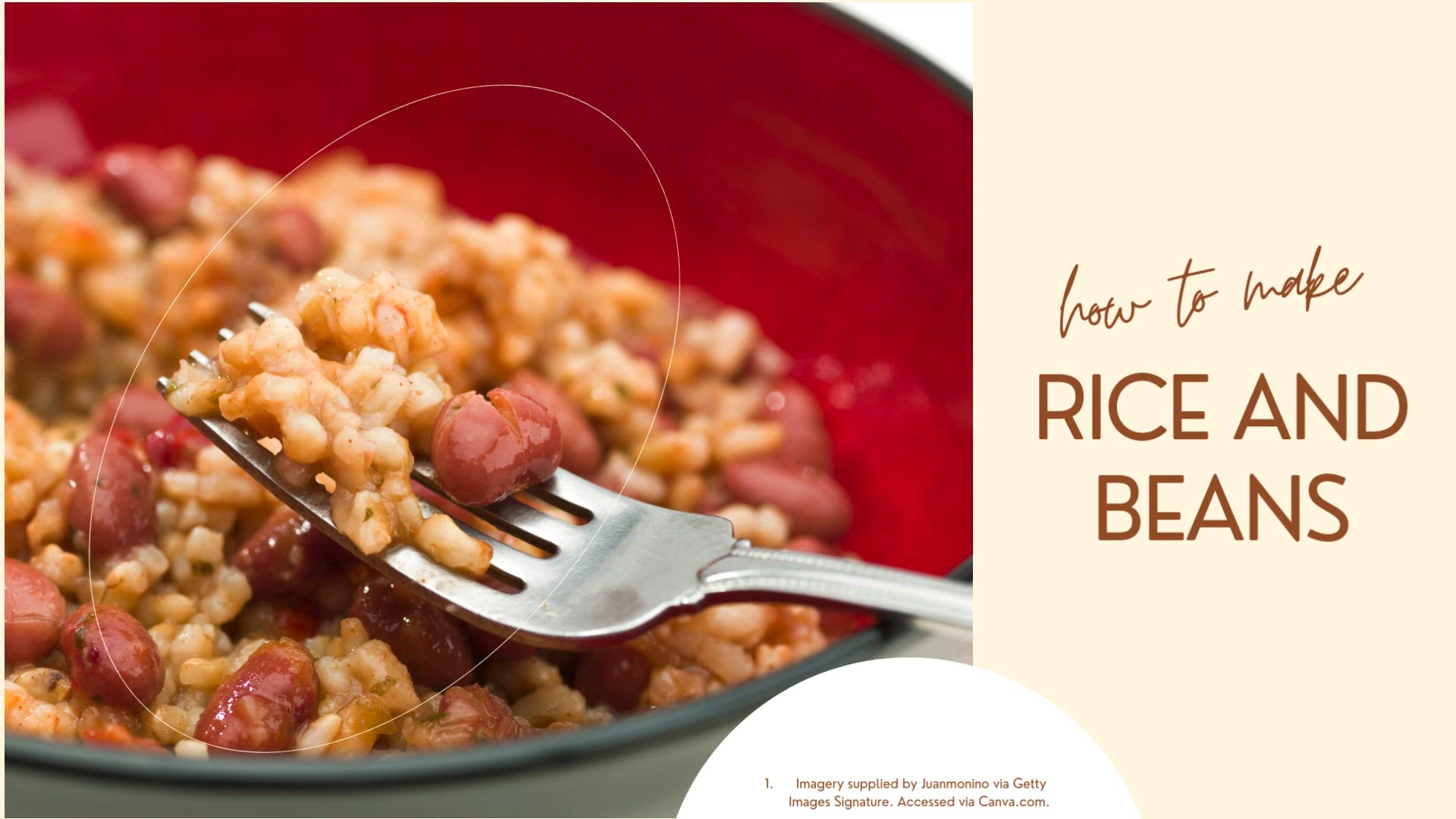'Video thumbnail for Rice and Beans'