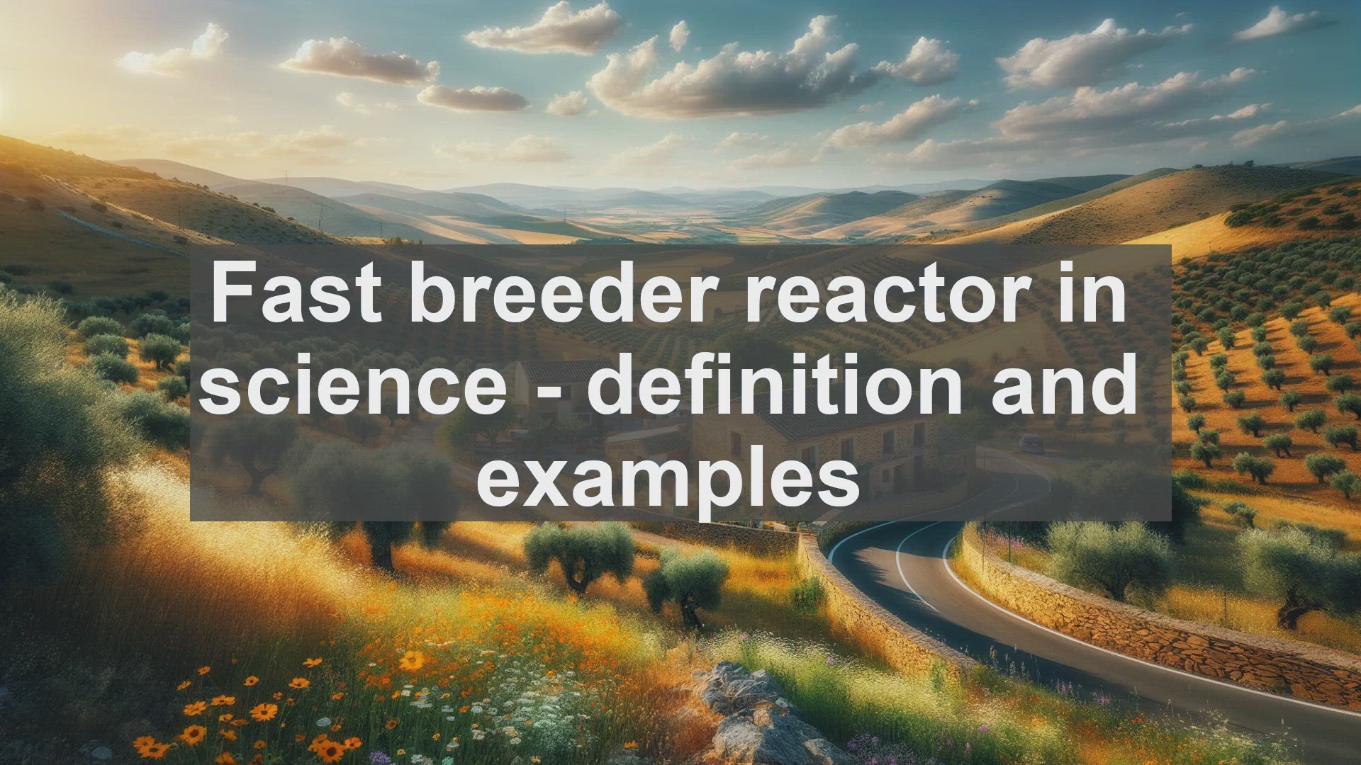 'Video thumbnail for Fast breeder reactor in science  definition and examples'