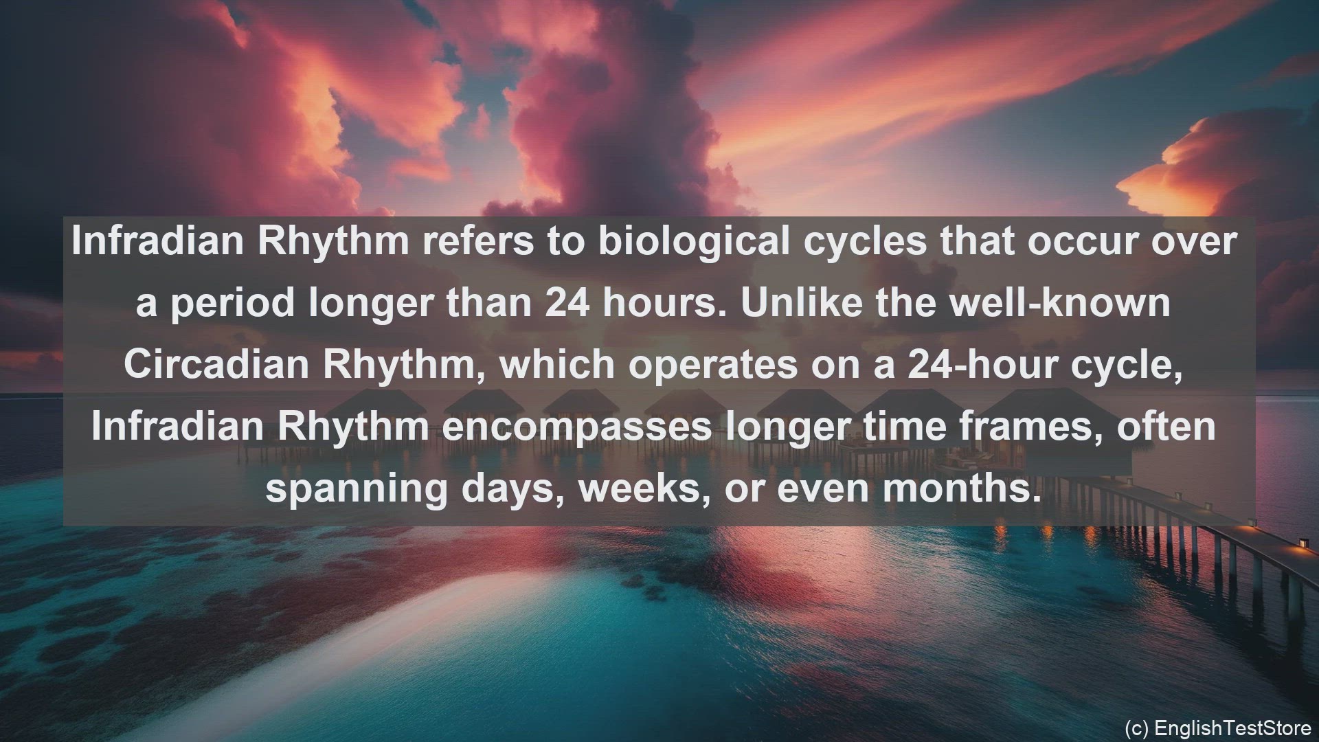 'Video thumbnail for Infradian rhythm in science  definition and examples'
