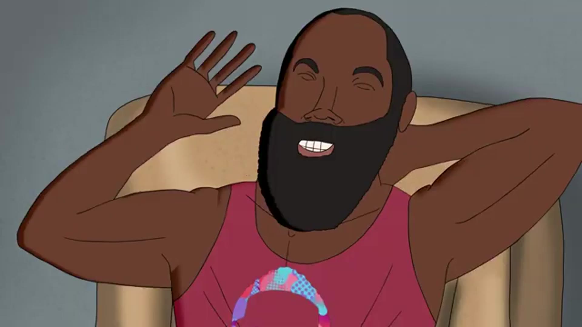 'Video thumbnail for heatcheck: james harden vs daryl morey animated drama'