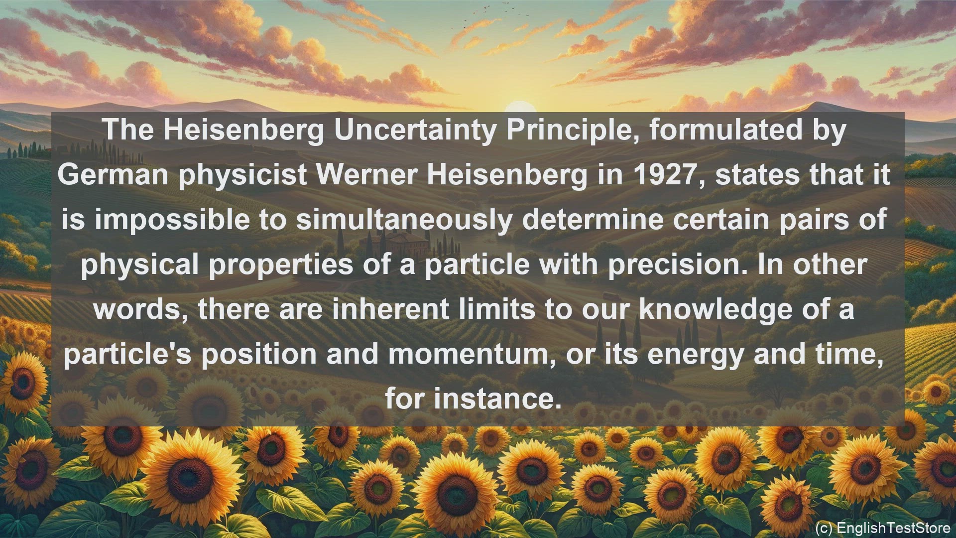 'Video thumbnail for Heisenberg uncertainty principle in science  definition and examples'