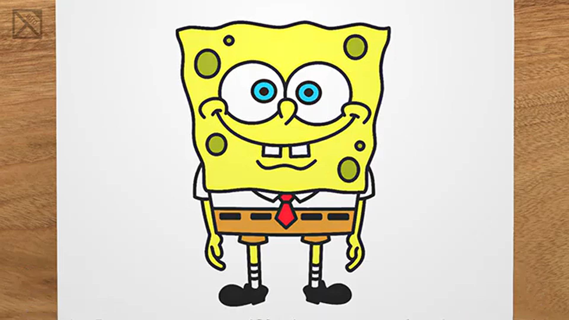 'Video thumbnail for Como desenhar o BOB ESPONJA'