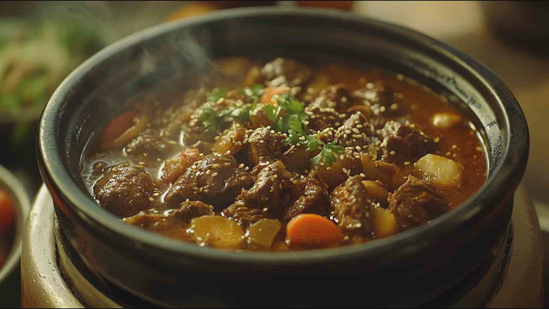 'Video thumbnail for Slow Cooker Korean-Style Braised Beef Recipe'