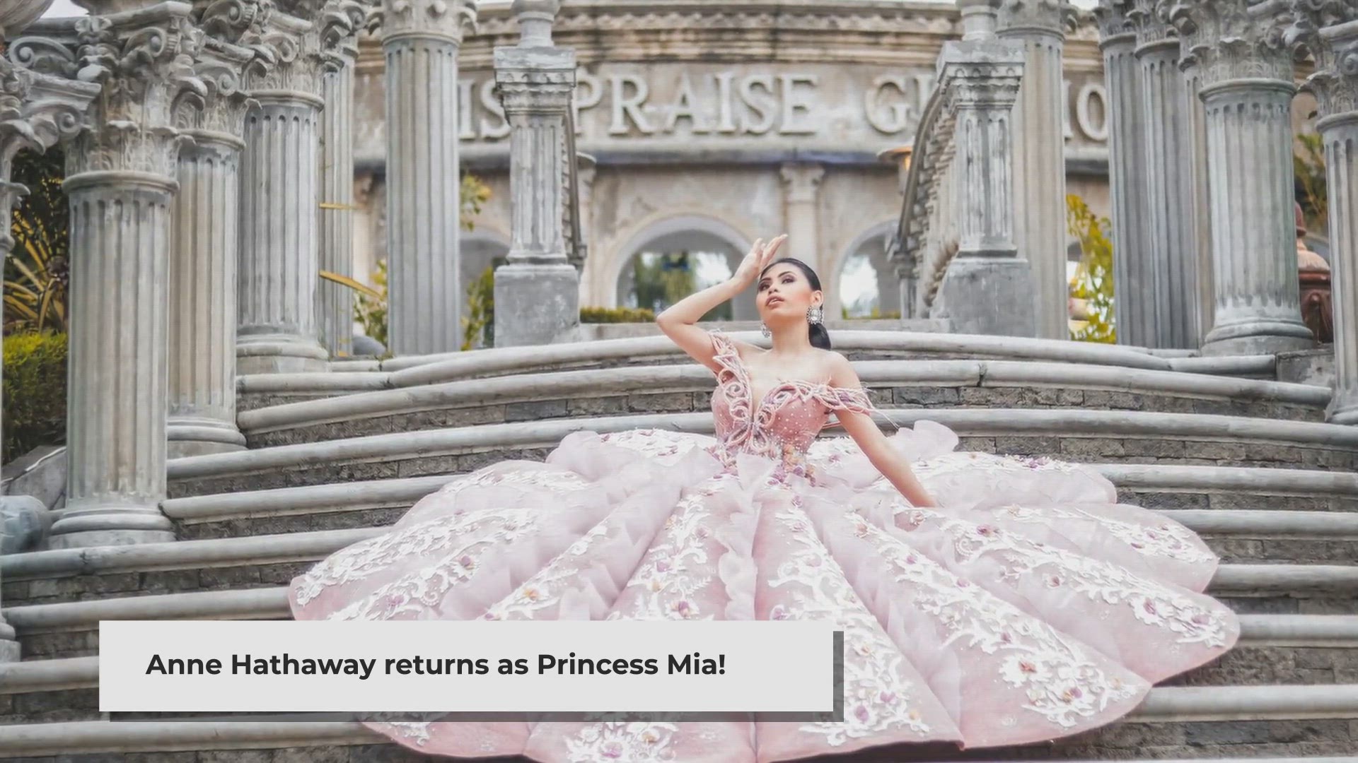 Video thumbnail for Anne Hathaway Returns as Princess Mia in 'The Princess Diaries 3'