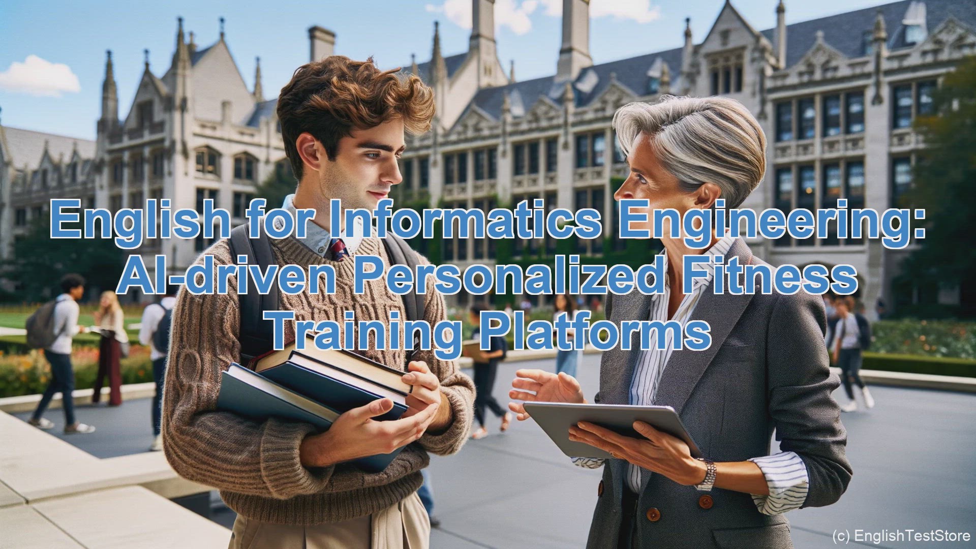 'Video thumbnail for English Conversation for Informatics Engineering: AI-driven Personalized Fitness Training Platforms'