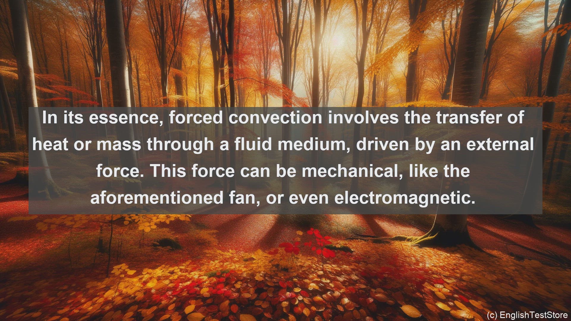 'Video thumbnail for Forced convection in science  definition and examples'