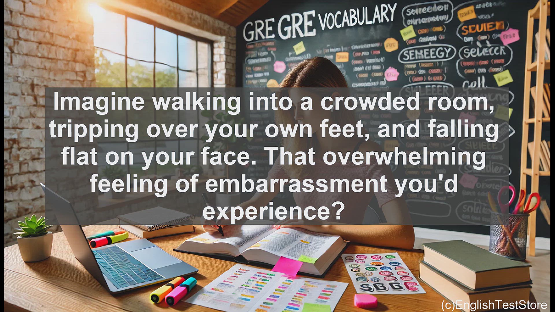 'Video thumbnail for GRE Vocabulary Lesson: Exploring the Powerful Word 'Mortify''