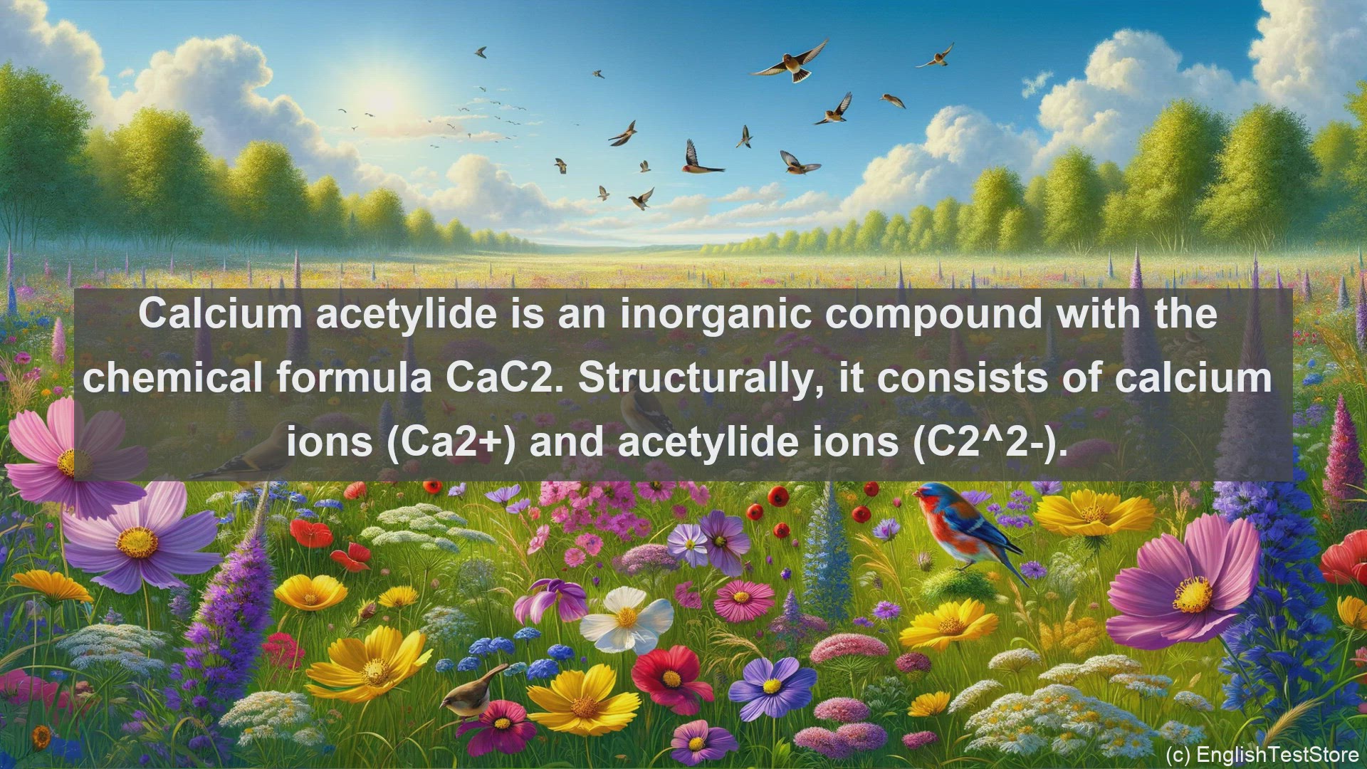 'Video thumbnail for Calcium acetylide in science  definition and examples'