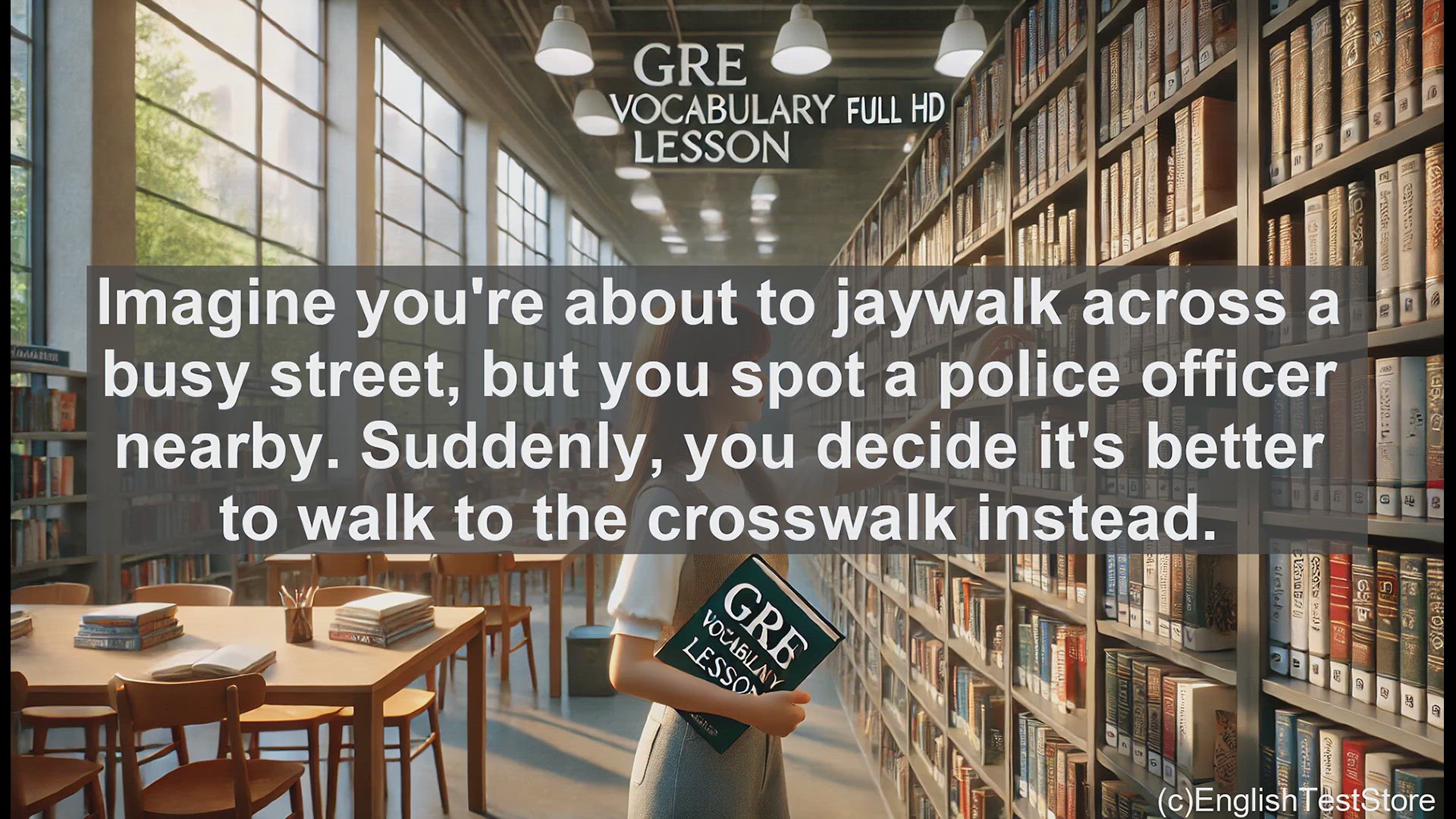 'Video thumbnail for GRE Vocabulary Lesson: Deterrent - Discouraging Action through Consequences'