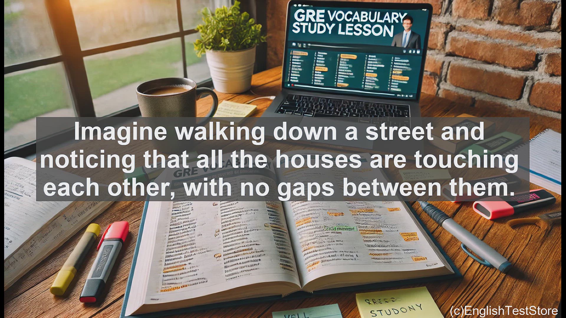 'Video thumbnail for GRE Vocabulary Lesson: Exploring the Meaning of Contiguous'