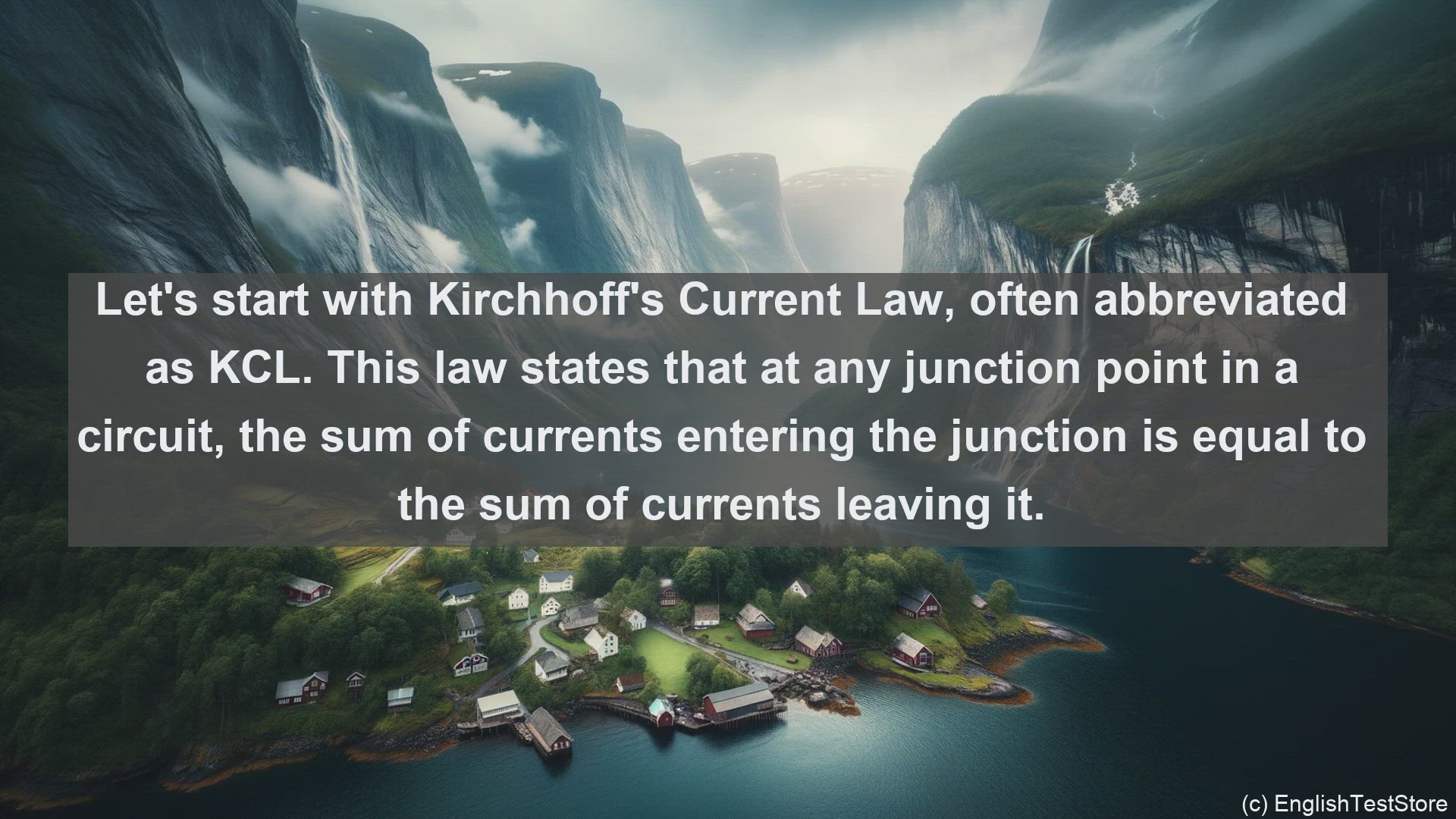 'Video thumbnail for Kirchhoff laws in science  definition and examples'