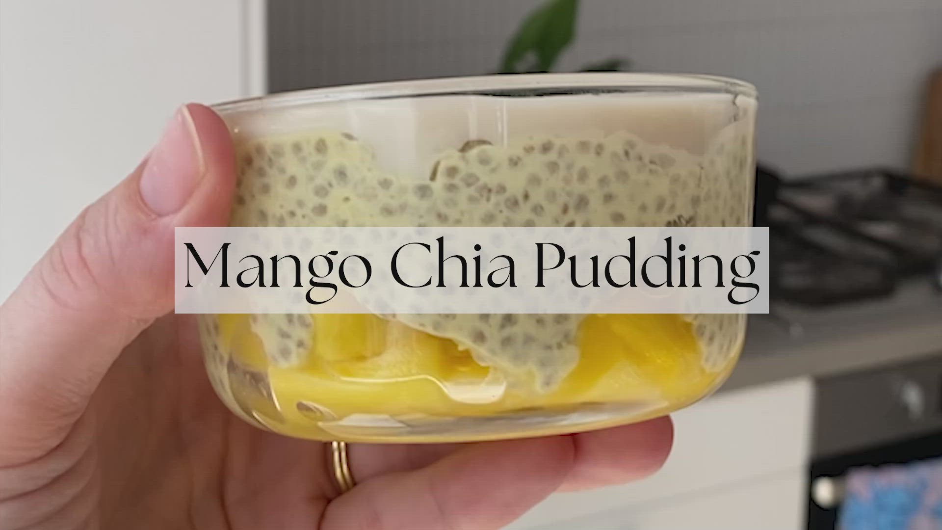 'Video thumbnail for Mango Chia Pudding'