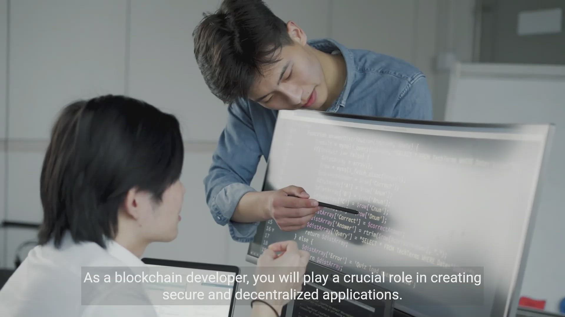 'Video thumbnail for Blockchain Developer: Exploring the World of Decentralization'