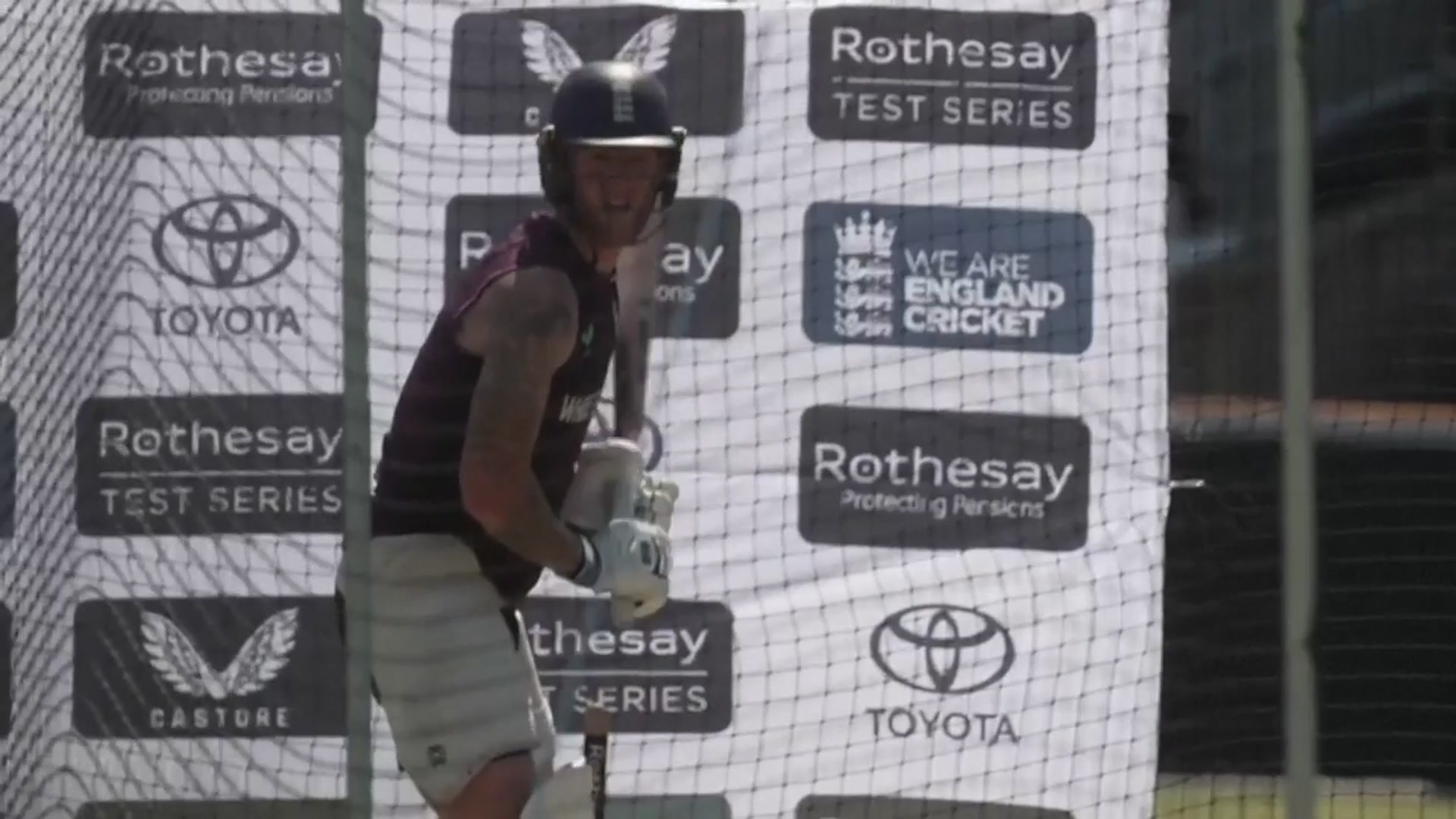 'Video thumbnail for England prepare for first of five Tests against India'