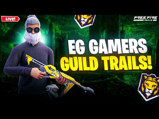 Video thumbnail for Freefire Guild Trails 🔥||#eggamers||#freefirelive