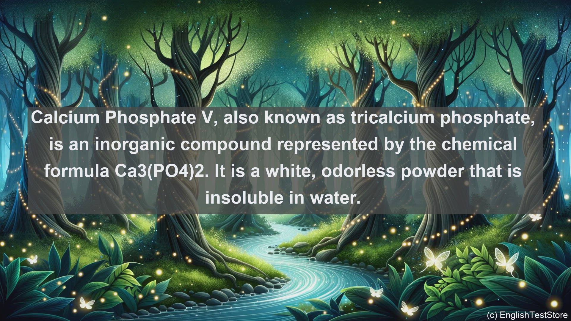 'Video thumbnail for Calcium phosphate v in science  definition and examples'