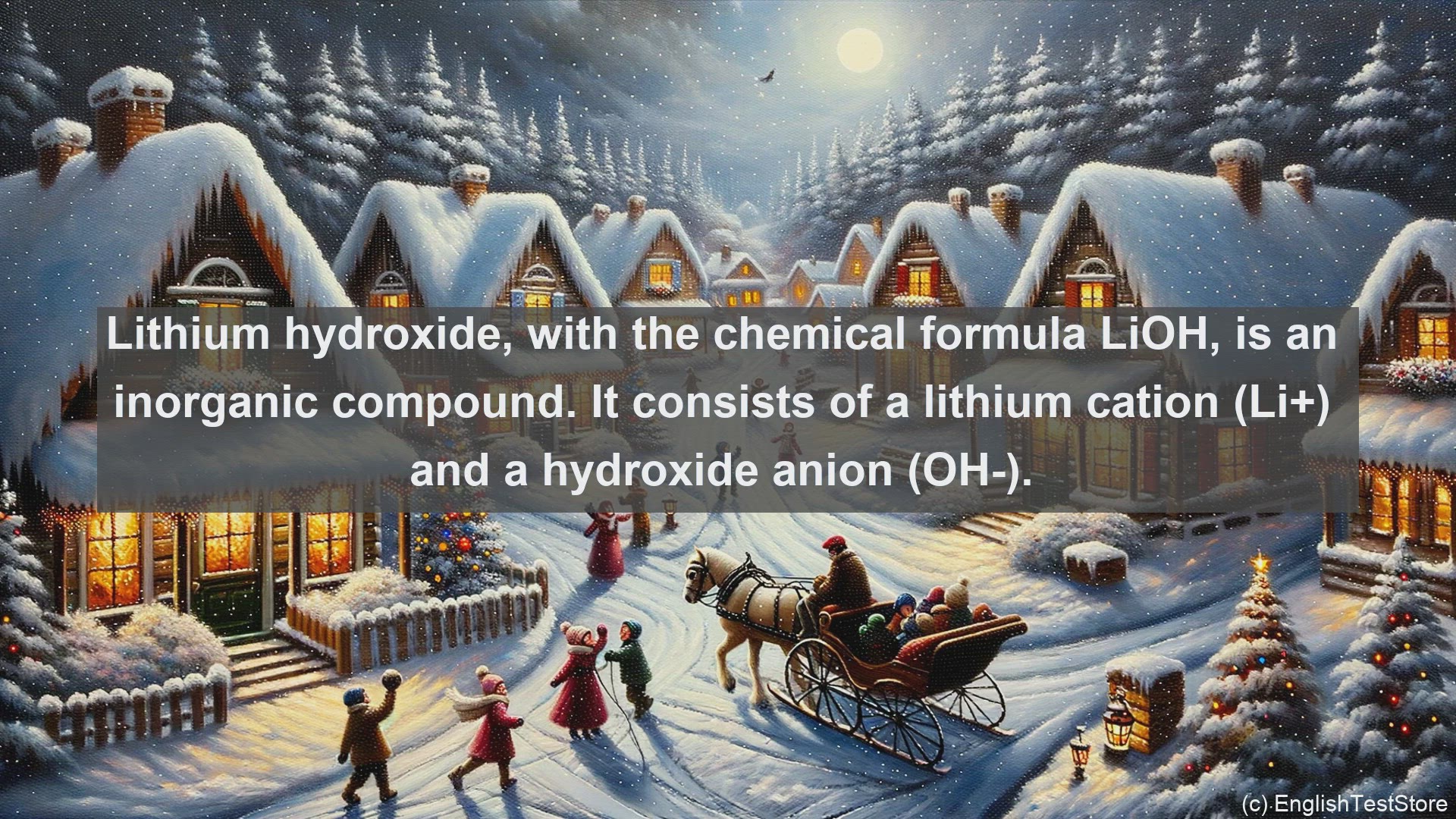 'Video thumbnail for Lithium hydroxide in science  definition and examples'
